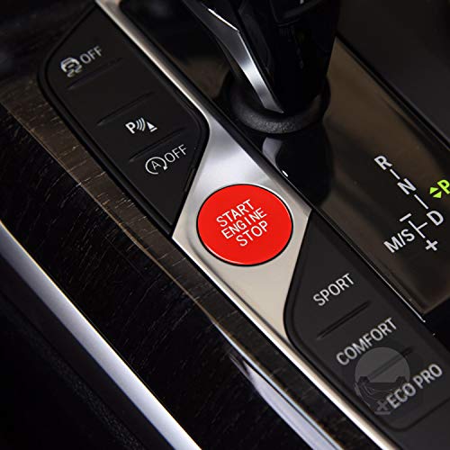 BMW F40 için RRX Yedek Kırmızı Start Stop Motor Anahtarı Düğmesi, BMW 3 Serisi X5 X6/ G20 G05 G06 G07 G14 G29 F40 F44 için Spor Motor