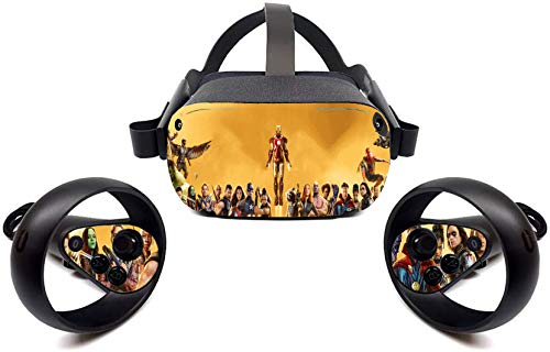 Oculus Görev VR Kulaklık Cilt sticker Sıcak Serisi Film Vinil Çıkartması için Kulaklık ve Denetleyici ok anh yeu