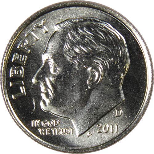 2011 D Roosevelt Dime BU Dolaşımsız Darphane Durumu 10c ABD Parası Tahsil Edilebilir