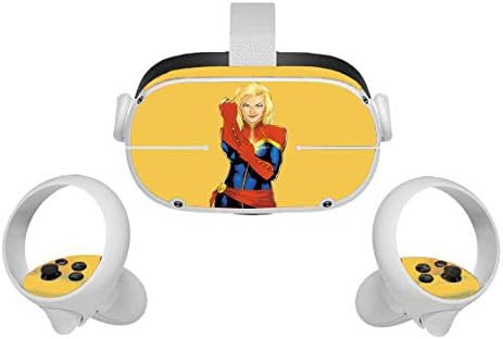 Amala NAİDU Kahraman Dünyayı Korur Film Oculus Quest 2 VR Kulaklık ve Denetleyici Cilt, VR Kulaklık ve Denetleyici için Vinil Çıkartma