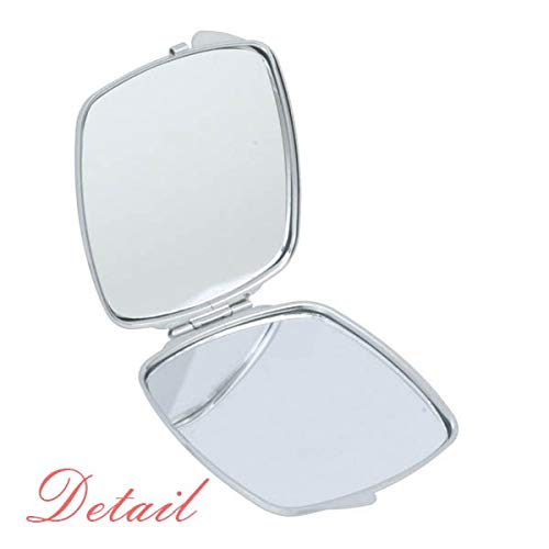 Okuma Size Bilgi Getirecek Ayna Taşınabilir Kompakt Cep Makyaj Çift Taraflı Cam