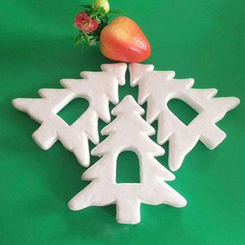KESYOO 10 adet 15.5 cm Köpük Konileri DIY El Sanatları için Beyaz Konileri Noel Ağacı Köpük Kalıp Polistiren Köpük Çiçek Aranjmanları