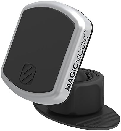Scosche MPDB MagicMount Pro manyetik araç telefonu tutucu yuvası - 360 Derece Ayarlanabilir Kafa, Tüm Cihazlarla Evrensel - ön panel