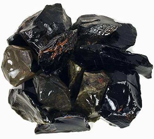Hipnotik taşlar Malzemeler: Meksika'dan 1 lb toplu kaba çeşitli obsidyen taşlar-Cabbing, kesme, özlü, yuvarlanan, parlatma, tel sarma,
