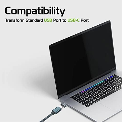 USB-C Dişi USB Erkek Hızlı Adaptör LG G Pad 5 10.1 ile uyumlu Şarj Cihazı, senkronizasyon, Klavye, Fare, Zip, Gamepad, pd gibi OTG