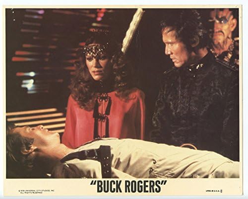 Gil Gerard Pamela Hensley Henry Silva Fotoğraf Filmi 25. yüzyılda Orijinal Vintage 1979 Buck Rogers