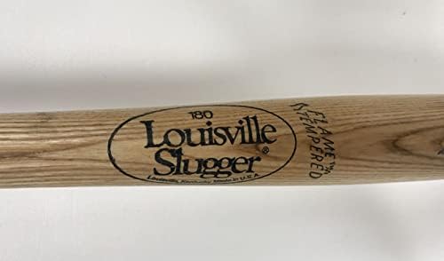 Eddie Mathews İmzalı Tam Boy Louisville Slugger Beyzbol Sopası İmzaladı-JSA COA