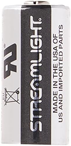 Streamlight 69424 TLR-7A Flex 500 Lümen düşük profilli Raya Monte Taktik ışık ve 85180 CR123A Lityum Piller, 6'lı Paket, Siyah