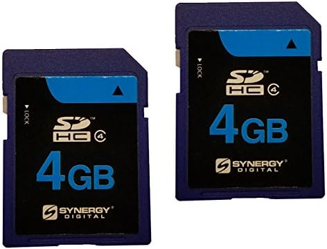 Toshiba Camileo S30 Video Kamera Hafıza Kartı 2 x 4GB Secure Digital Yüksek Kapasiteli (SDHC)Hafıza Kartları (1 İkiz Paket)