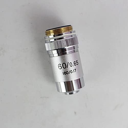 Aletler'ten doğa Gözlemi'de IGOSAIT Profesyonel 4X 10X 20X 40X 60X 100X Mikroskop Objektif Lens Renksiz Objektif Laboratuvar Biyolojik