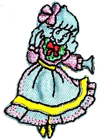 Kleenplus Mini Dans Prenses Karikatür Demir on Yamalar Faaliyetleri İşlemeli Logo Giydirin Kot Ceketler Şapkalar Sırt Çantaları Gömlek