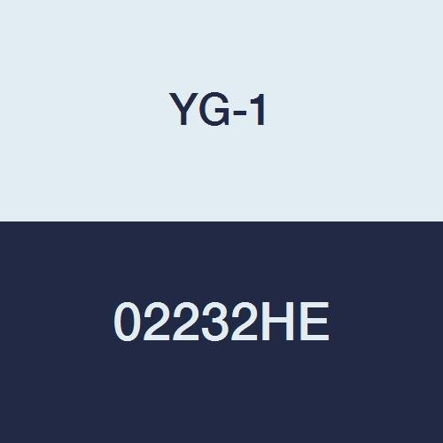 YG-1 02232HE HSS End Mill, 2 Flüt, Uzun Uzunluk, TiAlN-Extreme Finish, 6-3 / 4Uzunluk, 2