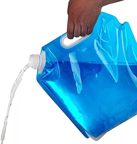WSSBK 5l 10l taşınabilir spor su şişesi katlanır su depolama katlanabilir içecek su şişesi su ısıtıcısı kamp yürüyüş açık (Renk : D,