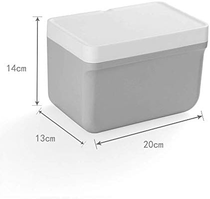 AERVEAL tuvalet kağıdı kağit kutu Duvara Monte Kullanışlı Doku Organizatör Tutucu Mutfak Banyo için Açık Gri