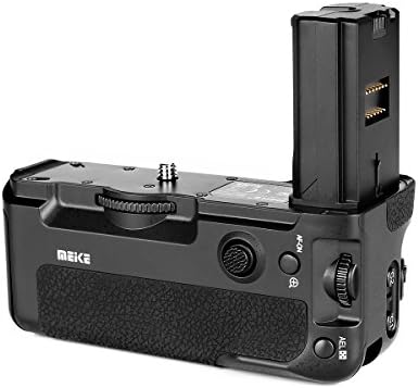 Meike MK A9 Profesyonel Dikey pil yuvası Sony A9 A7RIII A7III Kamera