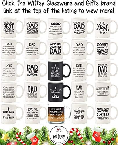 Baba, Adam/Yaşlı Adam Komik Kahve Kupa - Baba, Erkekler için en iyi Noel Hediyeleri-Kızı, oğlu, karısı, çocuklardan benzersiz Noel