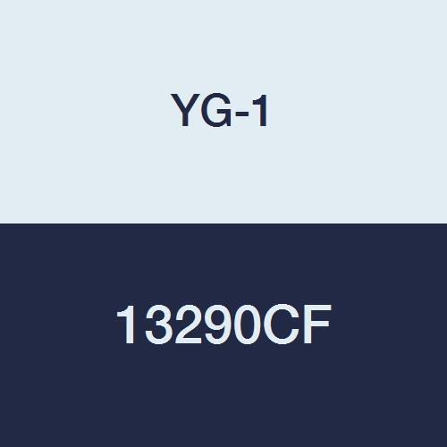 YG-1 13290CF HSSCo8 End Mill, 4 Flüt, Düzenli Uzunluk, Çift, Merkez Kesme, TiAlN-Futura Kaplama, 3-1/8 Uzunluk, 9/64