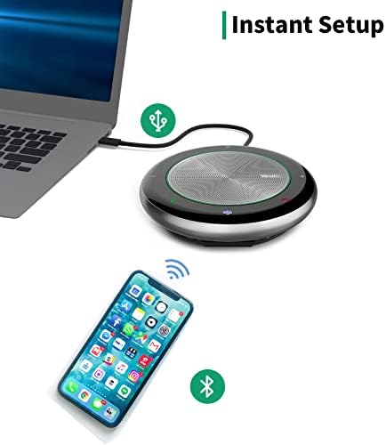 Ekipler için Sertifikalı Bluetooth Hoparlörlü Yealink Webcam HD, Konferans Toplantısı için Dahili Mikrofon, Zoom/Skype/Ekipler/Birleşik