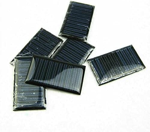 10X DIY Oyuncak 5V 30mA 53X30mm Mikro Mini Küçük Güç güneş pilleri Paneli