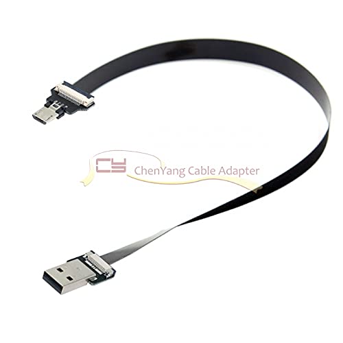 xıwaı 2.0 M USB 2.0 Tip-A Erkek mikro USB 5pin Erkek Veri Düz İnce FPC Kablosu FPV ve Disk ve Telefon