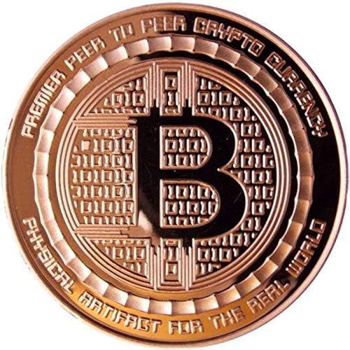 Jig Pro Mağazası Bitcoin Serisi 1 oz .999 Saf Bakır Madalyon
