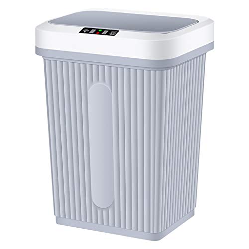 WENLII 16L Akıllı Otomatik sensörlü çöp kovası çöp tenekesi USB Şarj Edilebilir İndüksiyon çöp kutusu çöp kutusu Ev Oturma Odası çöp
