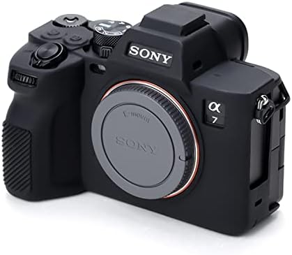 Pocoukate Kamera Kılıfı Sony Alpha 7 IV, A7M4, A7 IV dijital kamera Anti-Scratch Slim Fit Yumuşak Kapak Ekran Koruyucu, A7IV özel aksesuarlar