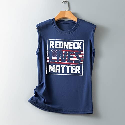 Amerikan Bayrağı Mektup Baskılı Tankı Üstleri Kadın 4th Temmuz Gömlek ABD Grafik Yurtsever Cahil Lives Matter Tees Gömlek