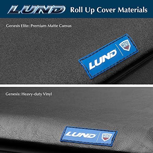 Lund Genesis Elite Roll Up Yumuşak Roll Up kamyon kasası Pikap kasası Kapağı | 968292/2019 - 2023 Chevy/GMC Silverado / Sierra'ya uyar,