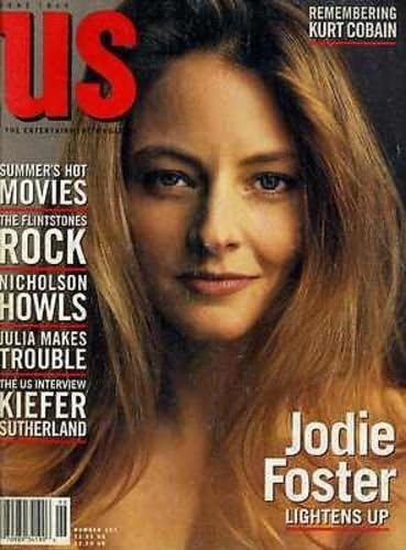 Jodie Foster 1994 ABD Dergisi Kurt Cobain Kiefer Sutherland'ı Hatırlıyor
