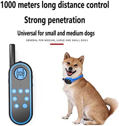 Köpek Eğitim Şok Yaka, Orta ila Büyük Köpek, vibrasyonlu, Şok ve Bip sesi, Su Geçirmez, Uzaktan Kumanda Eğitmeni, 3280ft Kontrol Edilebilir