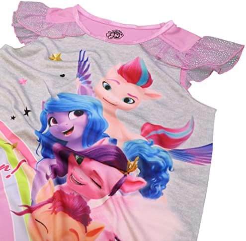 My Little Pony Kızlarının Büyük Gecelik Elbisesi