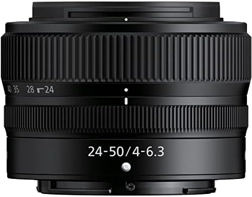 Nikon NIKKOR Z 24-50mm f/4-6.3 Lens, Hoya NXT Plus 52mm UV+CPL Filtre Kiti ile Paket, Temizleme Kiti