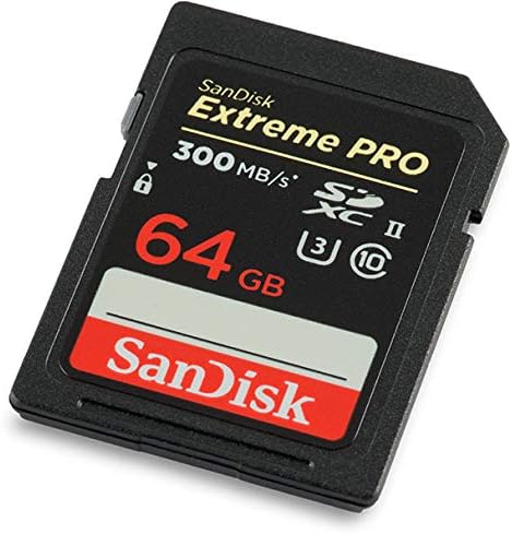 SanDisk 64 GB SDXC SD Extreme Pro UHS-II Hafıza Kartı Sony a7R IV ile Çalışır (a7R4) Aynasız Fotoğraf Makinesi Sınıf 10 (SDSDXPK-064G-ANCIN)