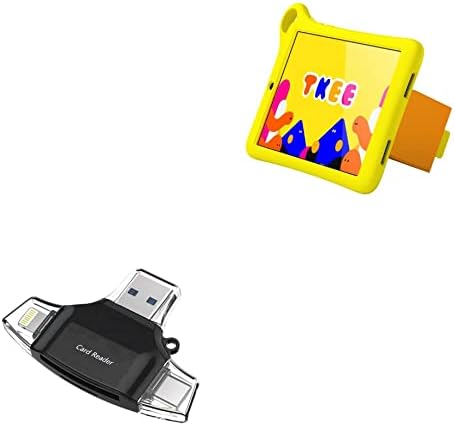 Alcatel TKEE Max ile uyumlu BoxWave Akıllı Gadget (BoxWave tarafından Akıllı Gadget) - AllReader USB Kart Okuyucu, Alcatel TKEE Max