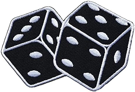 Grafik Toz Kumar Casino Şanslı Poker Ace Maça Kartı İşlemeli Demir On Patch Aplike Kraliyet Düz Floş Kart Siyah Zar Las Vegas Ace Kulübü