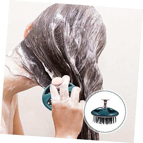 DOITOOL Şampuan Tarak Kafa Derisi Masaj Kafa Derisi şampuan Fırçası Silikon Kazıyıcı Kafa Derisi Masaj Fırçası Saç baş masaj aleti