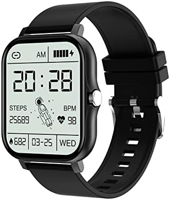 Delarsy 575I31 akıllı saat 1 69 Tam Ekran Dokunmatik Erkek Kadın Spor Spor Smartwatch Kalp Hızı Bluetooth Pedometre Ip67 Su Geçirmez