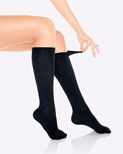 Kraliçe Pantolon Çorap Kadınlar için, 6 Pairs Artı Sıkı Opak Diz Yüksek Toplu Elbise Çorap