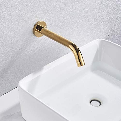 Banyo Sensörü Musluk Altın Havza Musluk Musluk musluk bataryası Sıcak ve Soğuk Su Güverte Üstü lavabo bataryası