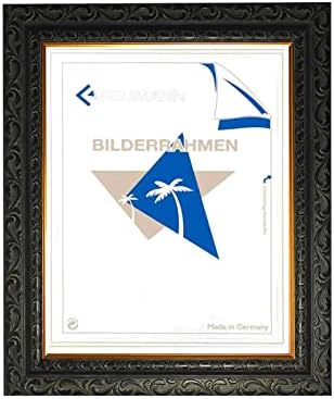 Bilderrahmen Neumann Barok Çerçeve Koyu Kahverengi 722 NP-Değişim Çerçevesi, 9 x 12 inç