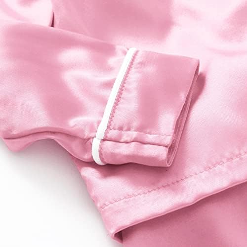 XBKPLO Çan Gecelik Kızlar için Karikatür Pijama Kollu Kıyafetler Yürümeye Başlayan Çocuk Bebek Kız Pijama Kısa Bebek Kız 5t