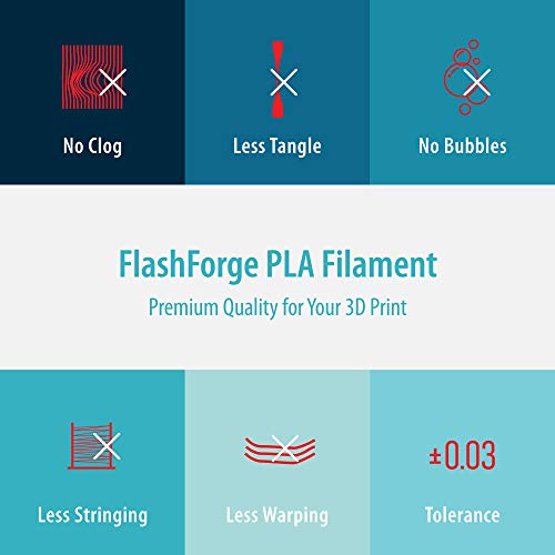 FlashForge PLA Filament-Mavi Renk-1.75 MM