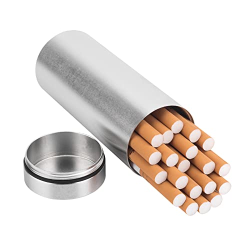 SİNTON Sigara Durumda Kutusu Sigara Kutuları Yüksek Kapasiteli Titanyum Alüminyum Alaşım Depolama 11.6 001 0