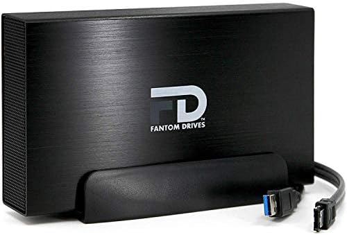 Fantom Sürücüler FD 8 TB DVR Genişletici Harici Sabit Disk-USB 3.0 ve eSATA (Hem USB hem de eSATA Kablosuyla birlikte Gelir) - DirecTv,