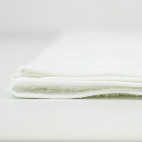 Imabari Havlu Sertifikalı Doğal banyo havlusu 3 Yaprak %100 % Pamuk Japonya'da Yapılan 25. 5x47. 2 inç Beyaz Orijinal İngilizce Manuel