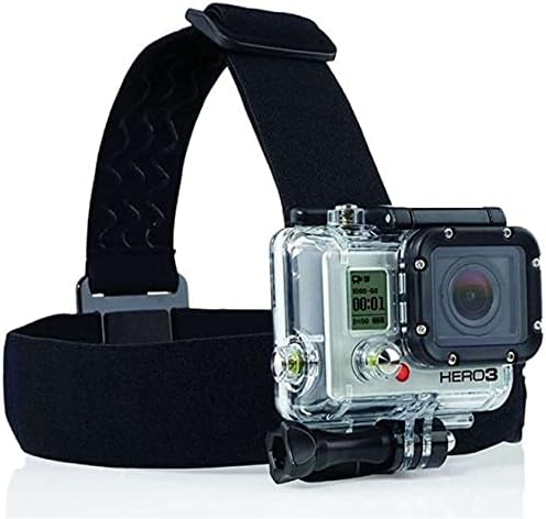 Navitech 8 in 1 Eylem Kamera Aksesuarı Combo Kiti ile Gri Kılıf ile Uyumlu Balco 4K Ultra HD Eylem Kamera