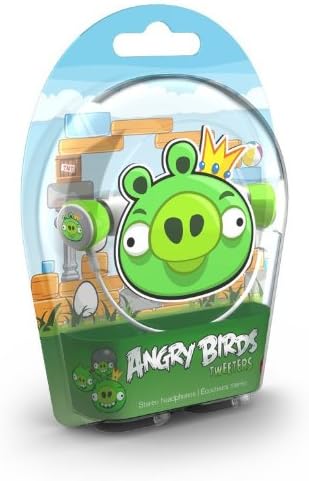Gear4 HAB005G Angry Birds Kulak İçi Stereo Kulaklıklar-Mavi Kuş Tweeter'ları (Üretici tarafından Üretilmiyor)
