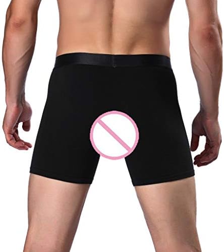 Bmısegm Erkek Boksörler Çok fonksiyonlu Uzun Külot Koşu Boxer Spor Giyim Moda Bacak erkek erkek iç çamaşırı Anatomik