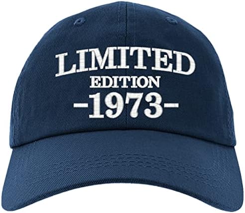 50. doğum Günü Sınırlı Sayıda 1973 Beyzbol Şapkası-Tüm Orijinal Parçalar